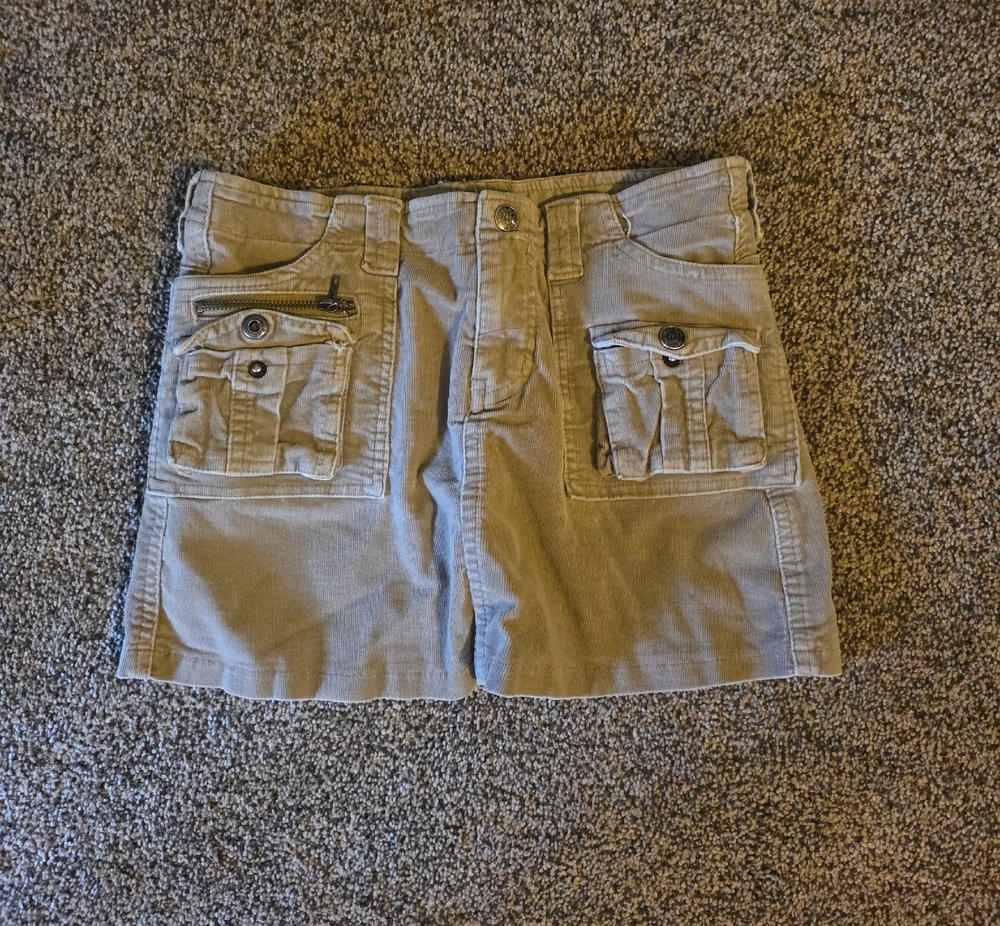 NJ Net Girl Tan Cargo Skirt